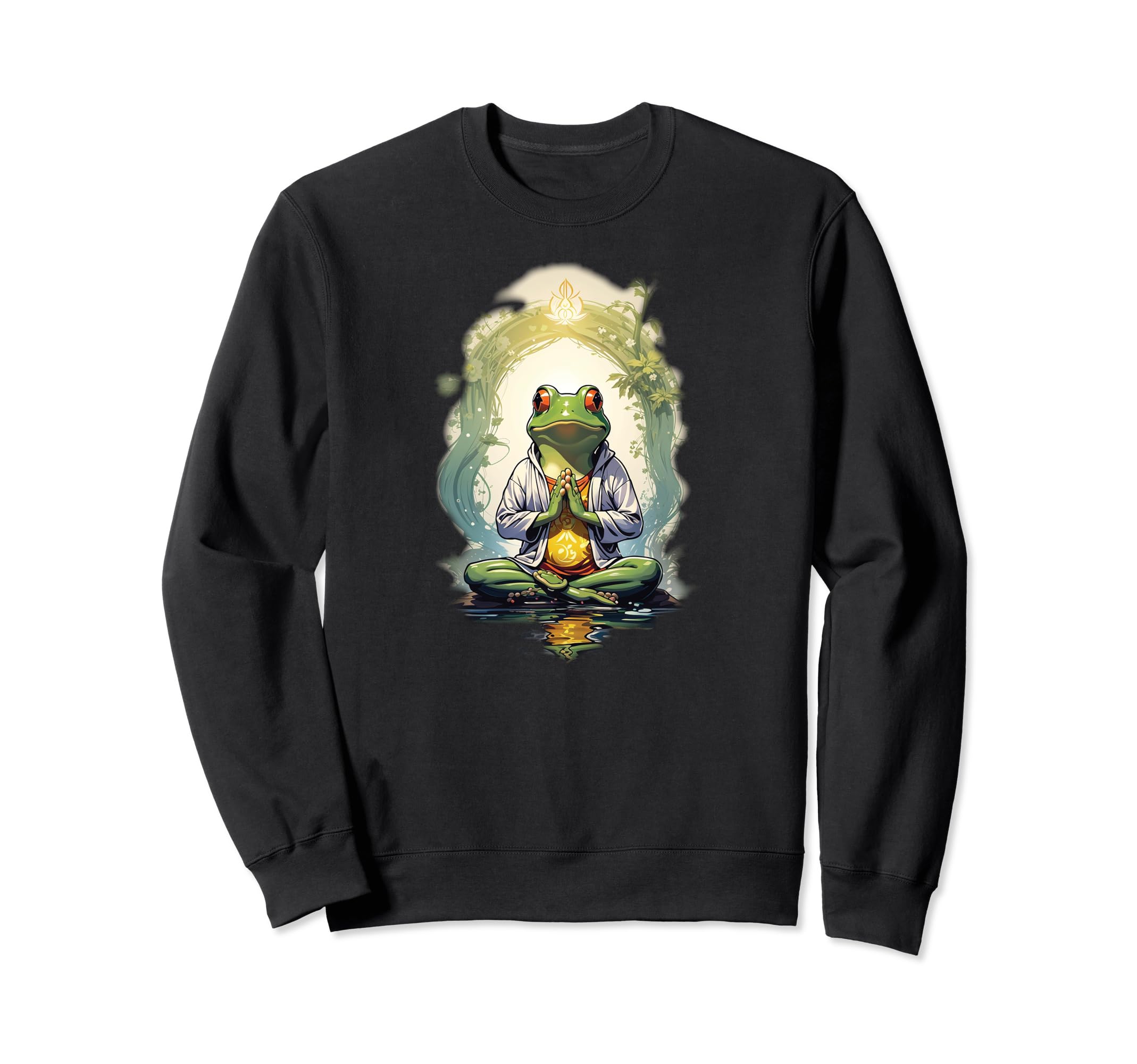 Self Care Frog Mental Health Sweatshirt - Minimalist Print for Adults - T-Shirt, Sweatshirt, Hoodie