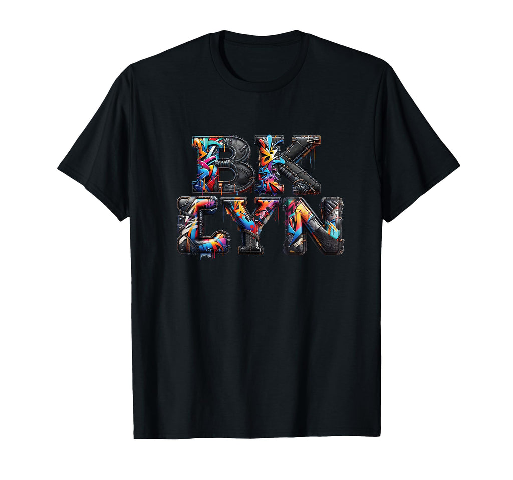 Brooklyn New York City Graffiti 80S T-Shirt - Minimalist Print Men Women - T-Shirt, Sweatshirt, Hoodie