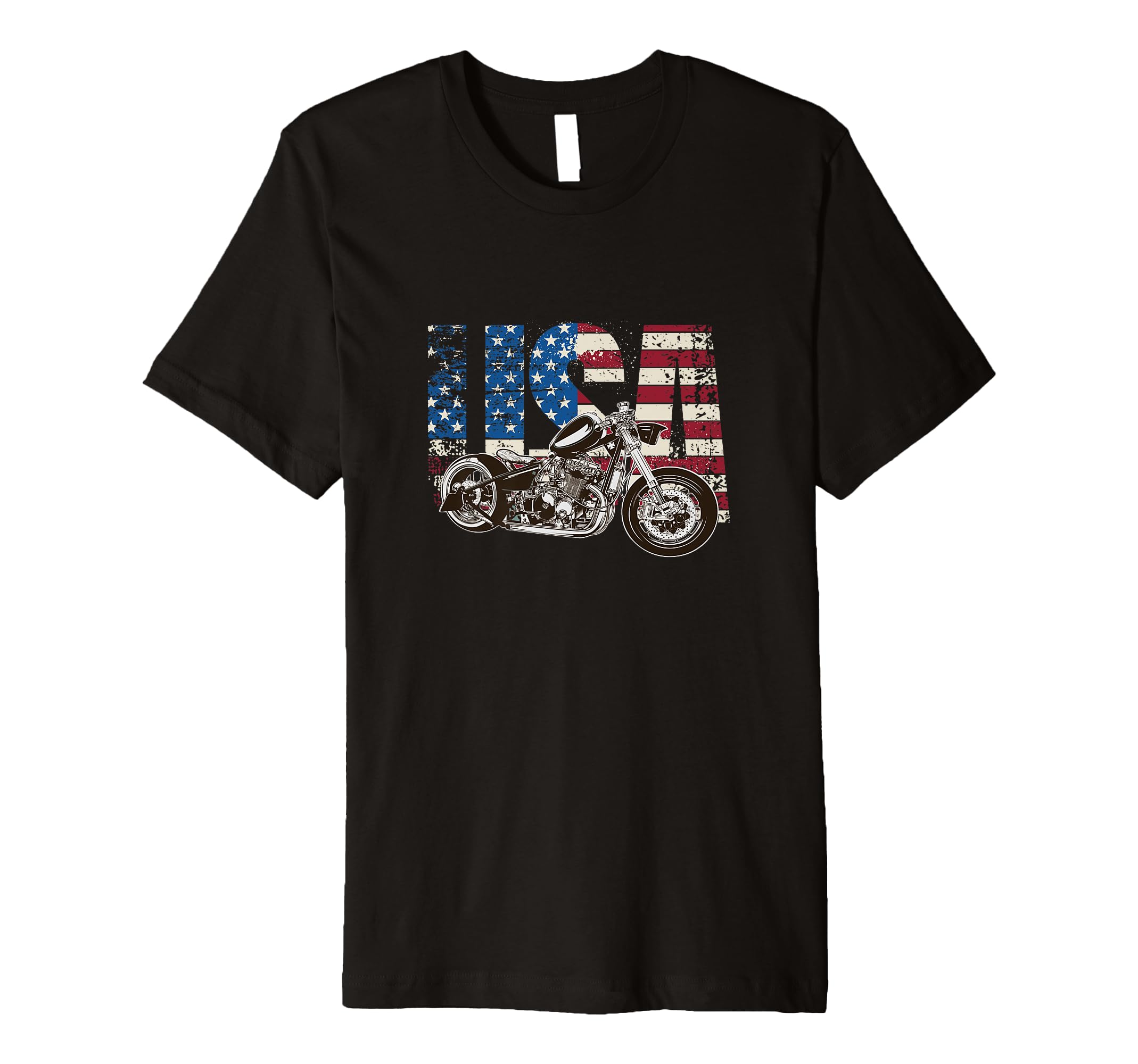 Motorcycle Usa Motorcycle T-Shirt - Casual Everyday Wear Men Women - T-Shirt, Sweatshirt, Hoodie
