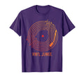 Vinyl Junkie Vinyl Records Collector T-Shirt - Aesthetic Graphic Men Women - T-Shirt, Sweatshirt, Hoodie