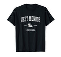 West Monroe Louisiana La Athletic Sports T-Shirt - Minimalist Print Unisex - T-Shirt, Sweatshirt, Hoodie