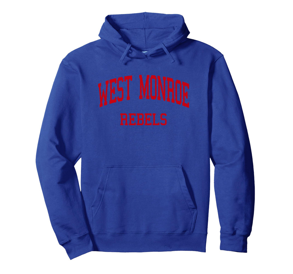 West Monroe High School Hs West Hoodie - Streetwear Style for Adults - T-Shirt, Sweatshirt, Hoodie