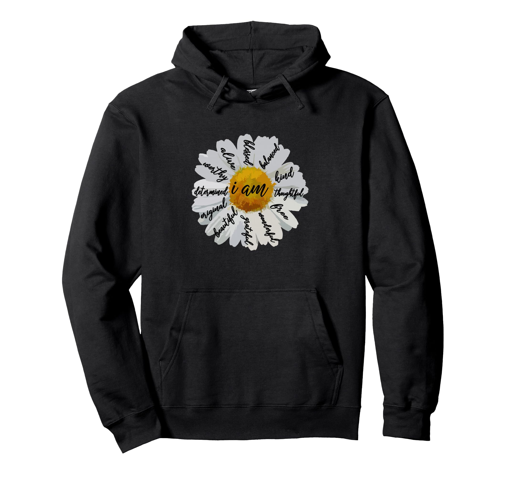 Motivational Positive Vibes Hoodie - Fun Novelty Design for Adults - T-Shirt, Sweatshirt, Hoodie
