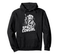 Space Cowgirl Galactic Western Adventure Hoodie - Streetwear Style Unisex - T-Shirt, Sweatshirt, Hoodie