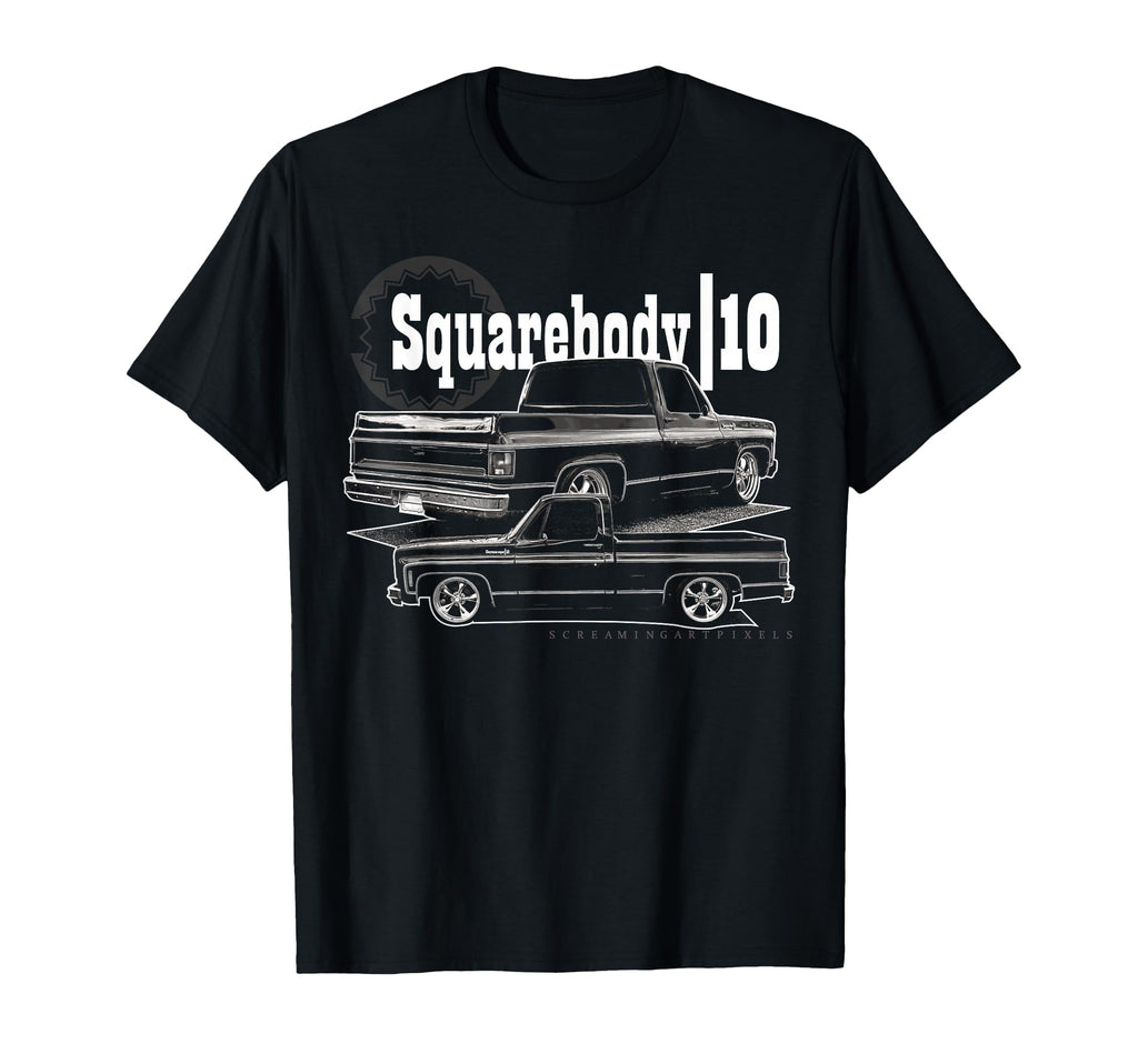Squarebody Square Body Truck T-Shirt - Streetwear Style for Adults - T-Shirt, Sweatshirt, Hoodie