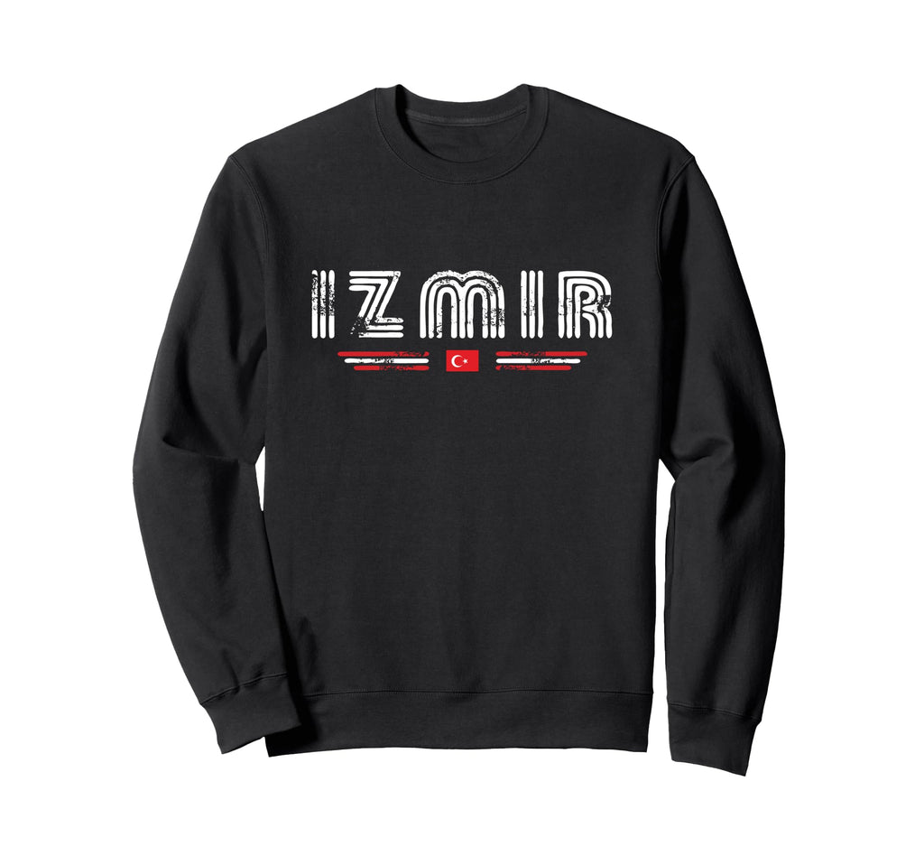 Izmir Turkey 70S 80S Type Sweatshirt - Minimalist Print Unisex - T-Shirt, Sweatshirt, Hoodie