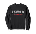Izmir Turkey 70S 80S Type Sweatshirt - Minimalist Print Unisex - T-Shirt, Sweatshirt, Hoodie
