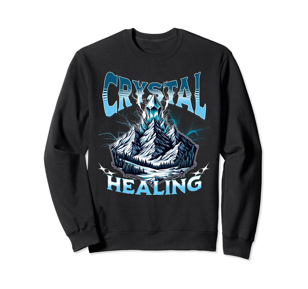 Crystals Healing S Energizing Sweatshirt - Aesthetic Graphic Unisex - T-Shirt, Sweatshirt, Hoodie