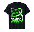 I Wear Green My Grandpa Mental T-Shirt - Custom Art Print for Adults - T-Shirt, Sweatshirt, Hoodie