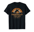 Amarillo Texas Tx Wild West Cowboy T-Shirt - Custom Art Print for Adults - T-Shirt, Sweatshirt, Hoodie