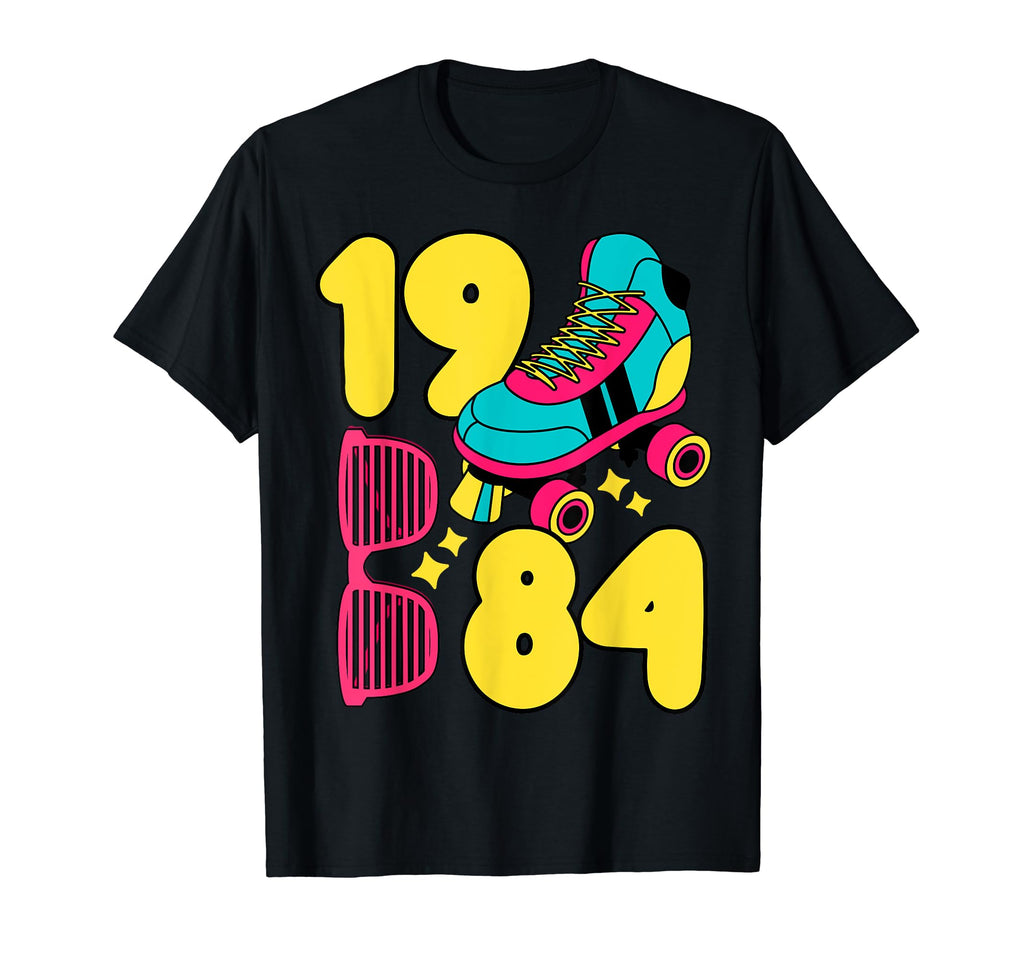1984 Roller Rink 80S Night Nostalgia T-Shirt - Unique Graphic Unisex - T-Shirt, Sweatshirt, Hoodie