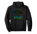 Wired Much Differently Neurodiversity Hoodie - Trendy Graphic for Adults - T-Shirt, Sweatshirt, Hoodie