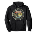 51St Birthday January 1975 Hoodie - Novelty Apparel Unisex - T-Shirt, Sweatshirt, Hoodie