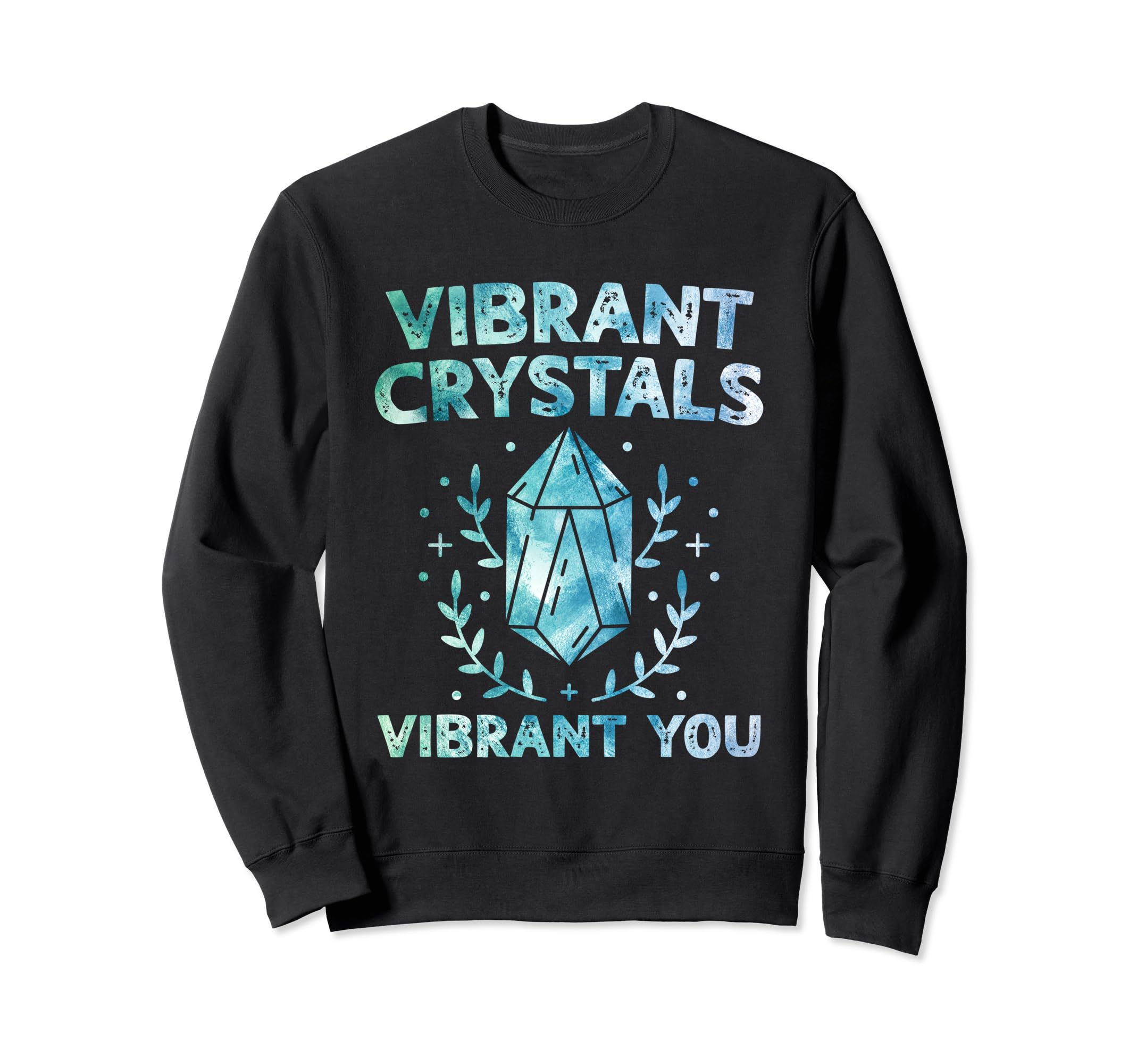 Spiritual Crystal Stones Healing Sweatshirt - Novelty Apparel Men Women - T-Shirt, Sweatshirt, Hoodie