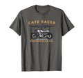 Cafe Racer Motorcycle Biker T-Shirt - Casual Everyday Wear Men Women - T-Shirt, Sweatshirt, Hoodie