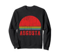 Augusta Custom Name 7 Letters Sunset Sweatshirt - Trendy Graphic Unisex - T-Shirt, Sweatshirt, Hoodie