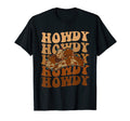 Rodeo Howdy Western Cowboy Hat T-Shirt - Novelty Apparel for Adults - T-Shirt, Sweatshirt, Hoodie