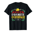 Santas Favorite Overthinker Festive T-Shirt - Trendy Graphic Men Women - T-Shirt, Sweatshirt, Hoodie
