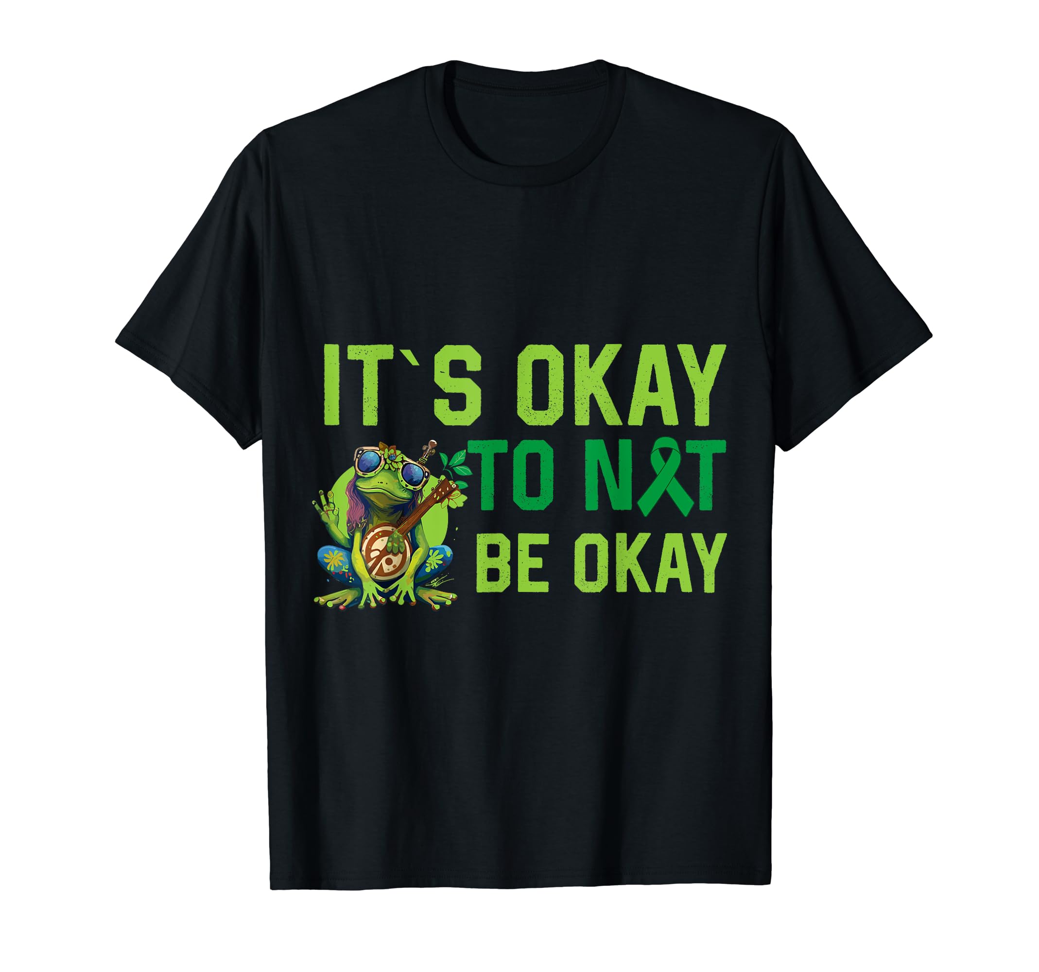 It S Okay To Not Be Okay Mental T-Shirt - Aesthetic Graphic for Adults - T-Shirt, Sweatshirt, Hoodie