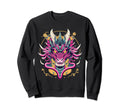 Dragon Techno Vaporwave Anime Sweatshirt - Graphic Print for Adults - T-Shirt, Sweatshirt, Hoodie