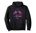 Retrowave Sunglasses Car Skyline 1980S Hoodie - Streetwear Style Men Women - T-Shirt, Sweatshirt, Hoodie