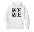Motocross Collage Dirt Bike Lovers Hoodie - Casual Everyday Wear Men Women - T-Shirt, Sweatshirt, Hoodie