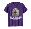 Yes My Thoughts Have Thoughts Adhd T-Shirt - Novelty Apparel for Adults - T-Shirt, Sweatshirt, Hoodie