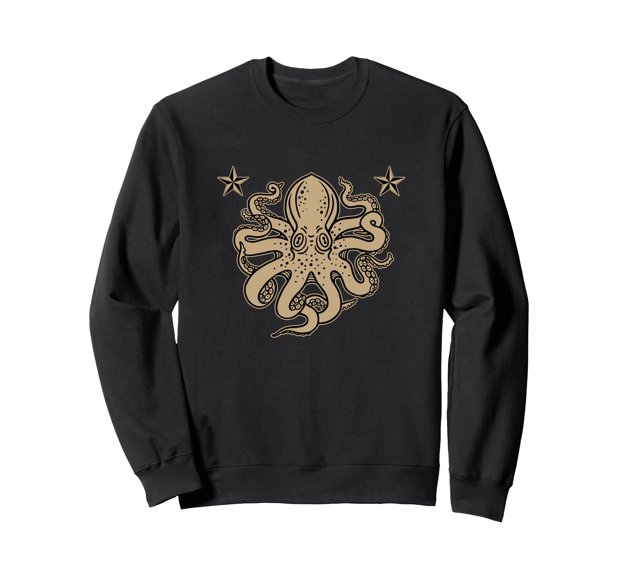 Octopus American Traditional Sweatshirt - Streetwear Style Men Women - T-Shirt, Sweatshirt, Hoodie