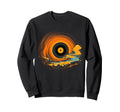 Turntable Vinyl Record Player Sketch Sweatshirt - Trendy Graphic Men Women - T-Shirt, Sweatshirt, Hoodie