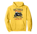 Motorbike Retirement Plan Retired Hoodie - Casual Everyday Wear Men Women - T-Shirt, Sweatshirt, Hoodie