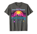 80S Synth Wave Paradise Mens T-Shirt - Custom Art Print for Adults - T-Shirt, Sweatshirt, Hoodie