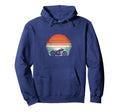 Motorcycle Sunset Hoodie - Unique Graphic Unisex - T-Shirt, Sweatshirt, Hoodie