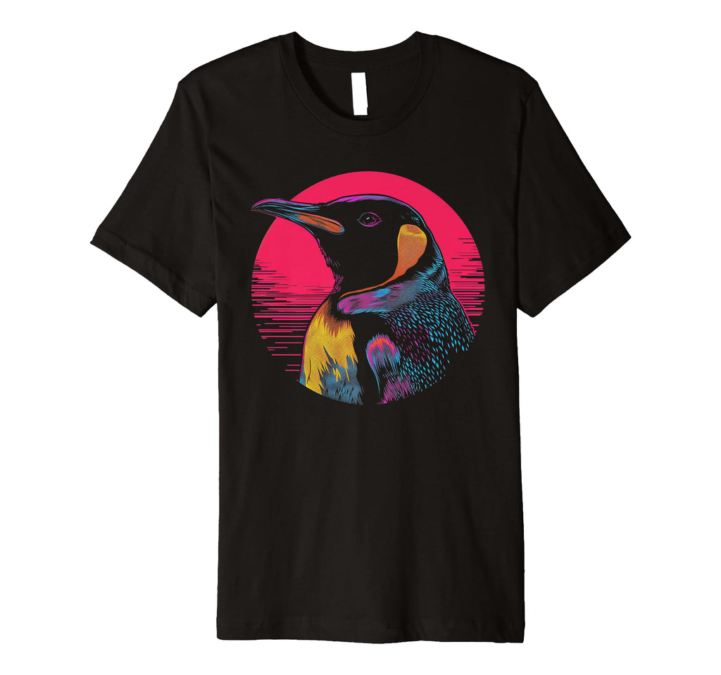 Penguin Vaporwave Aesthetic T-Shirt - Streetwear Style for Adults - T-Shirt, Sweatshirt, Hoodie