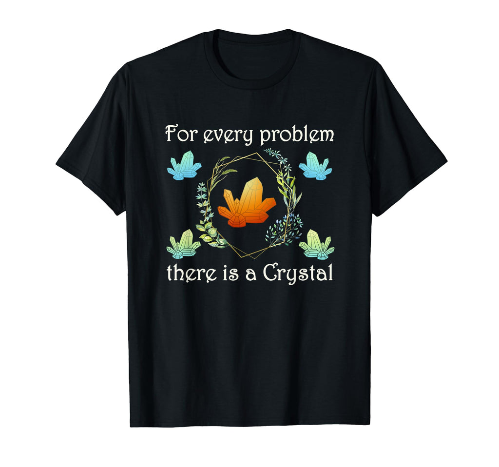Spiritual Healing Crystals Wicca T-Shirt - Fun Novelty Design Unisex - T-Shirt, Sweatshirt, Hoodie