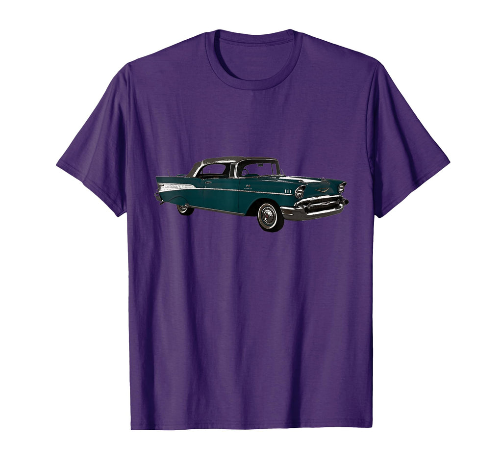 1950S American Car T-Shirt - Fun Novelty Design Men Women - T-Shirt, Sweatshirt, Hoodie
