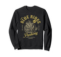 Blue Ridge Parkway Motorcycle Sweatshirt - Minimalist Print for Adults - T-Shirt, Sweatshirt, Hoodie