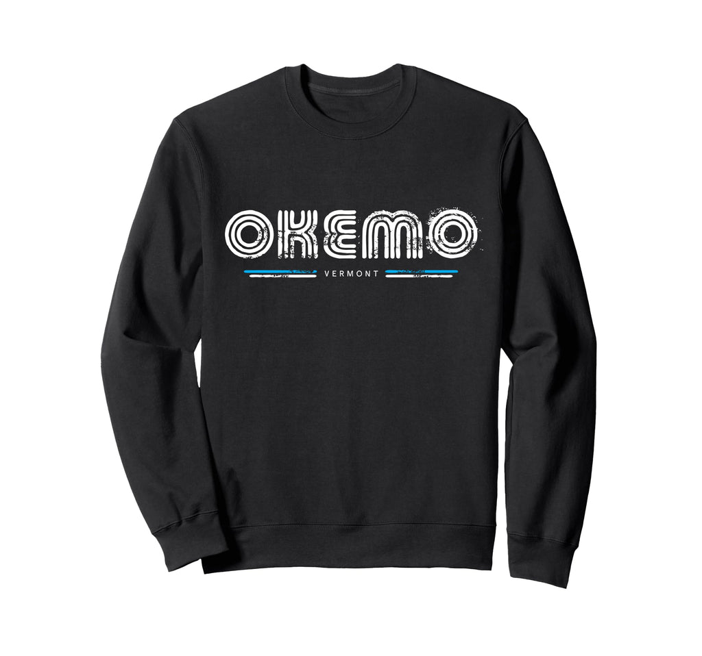 Okemo Vermont Vt 70S 80S Type Sweatshirt - Fun Novelty Design Unisex - T-Shirt, Sweatshirt, Hoodie