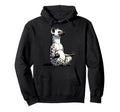 Meditation Hyena Yoga Pose Relaxing Animal Hoodie - Minimalist Print Unisex - T-Shirt, Sweatshirt, Hoodie
