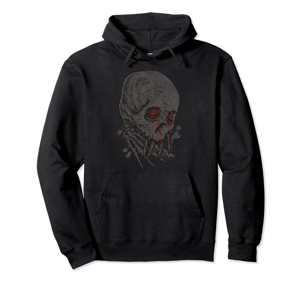 Skull Musician Skeleton Party Hoodie - Casual Everyday Wear for Adults - T-Shirt, Sweatshirt, Hoodie