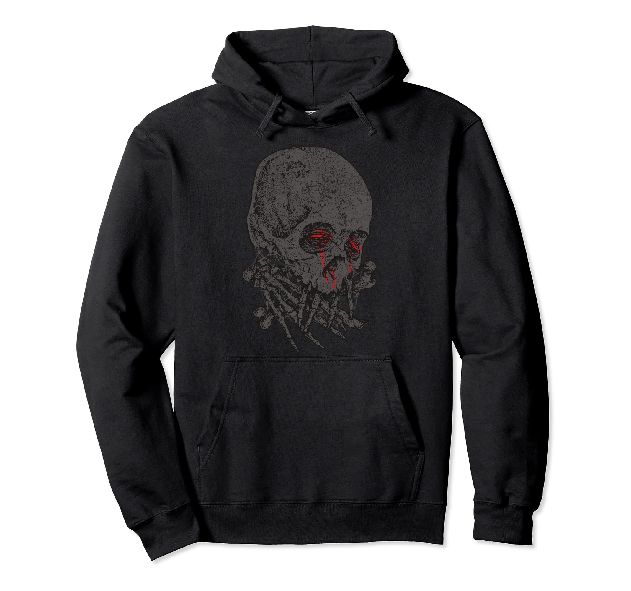 Skull Musician Skeleton Party Hoodie - Casual Everyday Wear for Adults - T-Shirt, Sweatshirt, Hoodie