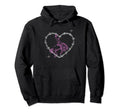 Western Bronc Horse Barbed Wire Hoodie - Novelty Apparel Unisex - T-Shirt, Sweatshirt, Hoodie