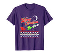 Sprint Car Racing Santa Sleigh T-Shirt - Custom Art Print Unisex - T-Shirt, Sweatshirt, Hoodie