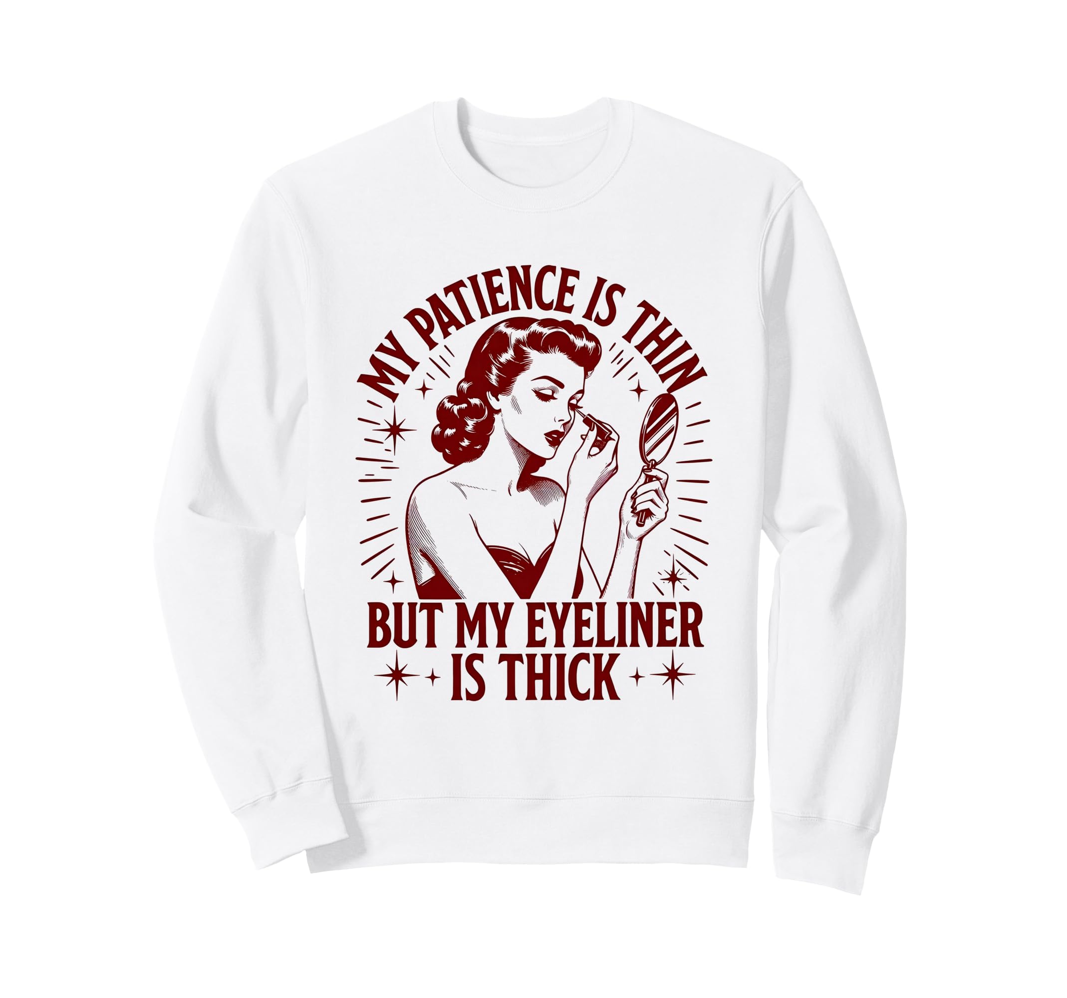 Makeup Artist Mua Cosmetologist Sweatshirt - Minimalist Print Men Women - T-Shirt, Sweatshirt, Hoodie