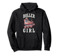 Roller Skating Funny Skaters Skate 70S 80S Hoodie - Novelty Apparel Unisex - T-Shirt, Sweatshirt, Hoodie