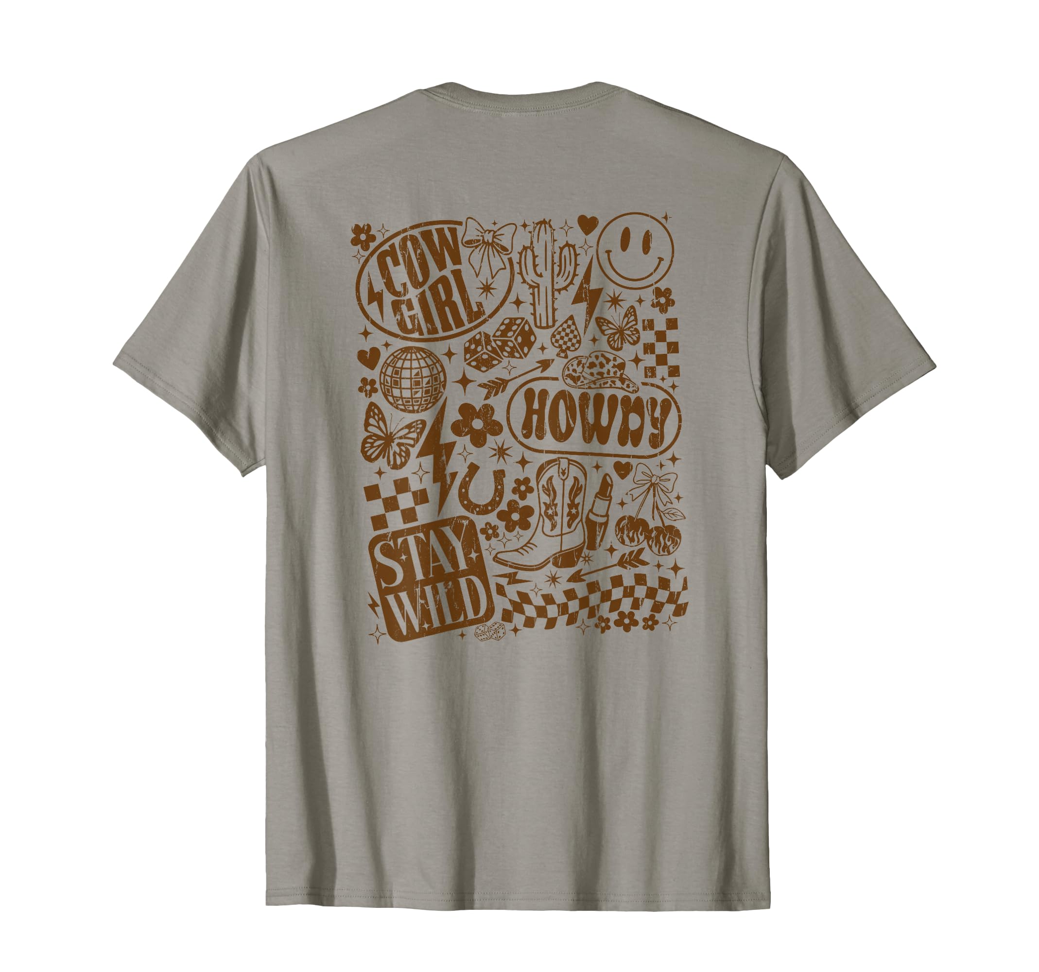 Stay Wild Cowgirl Howdy Western Cowgirl T-Shirt - Novelty Apparel Unisex - T-Shirt, Sweatshirt, Hoodie