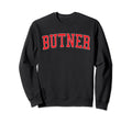 Butner Nc Distressed Red Varsity Sweatshirt - Fun Novelty Design for Adults - T-Shirt, Sweatshirt, Hoodie