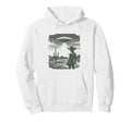 Cowboy Ufo Encounter Alien Western Hoodie - Novelty Apparel for Adults - T-Shirt, Sweatshirt, Hoodie