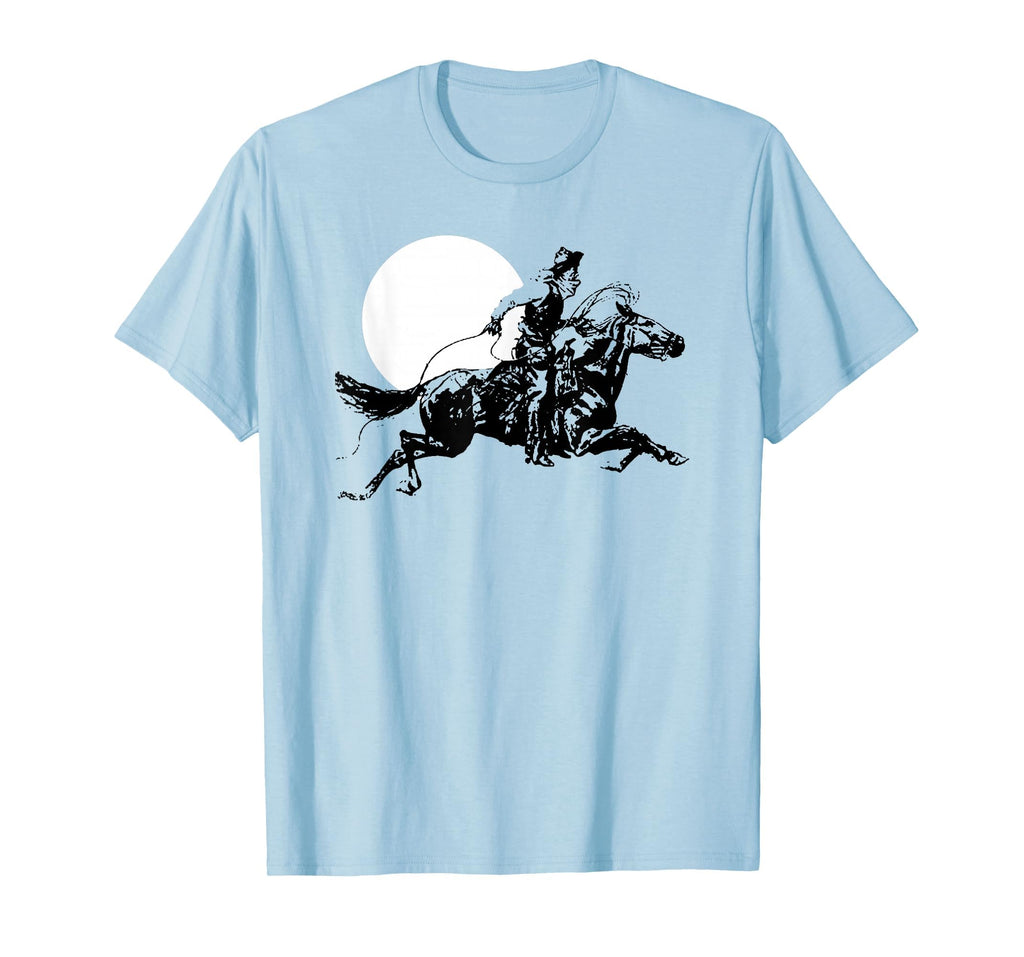 Minimalist Roping Cowboy Western T-Shirt - Custom Art Print Unisex - T-Shirt, Sweatshirt, Hoodie