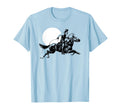 Minimalist Roping Cowboy Western T-Shirt - Custom Art Print Unisex - T-Shirt, Sweatshirt, Hoodie