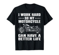 Motorcycle Motorcycle Lover Rider T-Shirt - Minimalist Print for Adults - T-Shirt, Sweatshirt, Hoodie